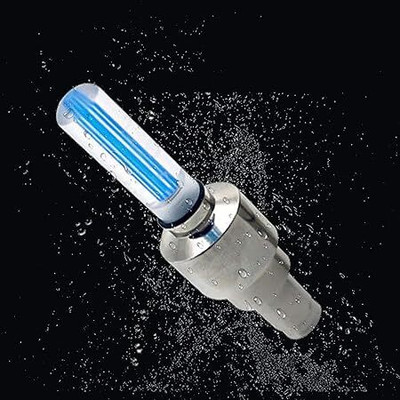 therishafab Front LED Indicator Light for Universal For Bike Universal For Bike(Blue)