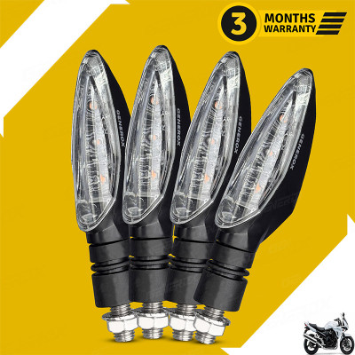 Generox Front, Rear, Side LED Indicator Light for Suzuki Bandit(Amber, Yellow)