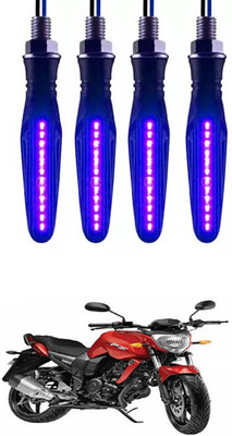 E-Shoppe Front, Rear, Side LED Indicator Light for Yamaha FZ16(Blue)