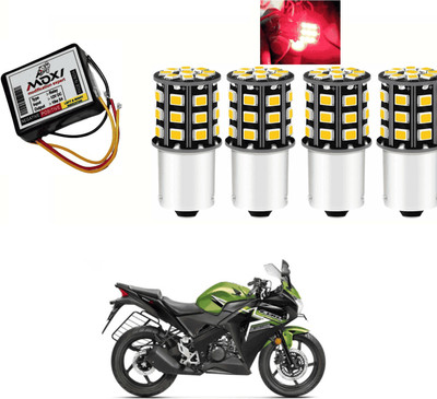 PRTEK Front, Side LED Indicator Light for Honda CBR 150R(Red)