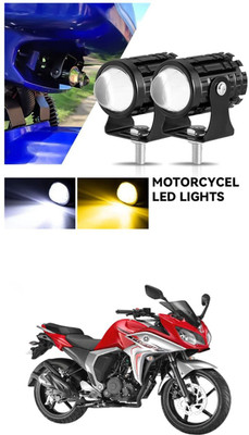 GONAMA Front, Rear LED Indicator Light for Yamaha Ray Z(White, Yellow)