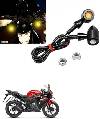 SRPHERE Front, Rear LED Indicator Light for Honda CBR 150R(Yellow)