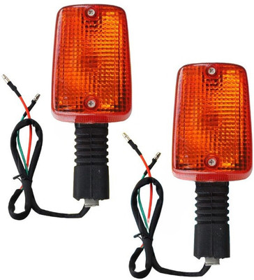 anmol enterprises Rear Halogen Indicator Light for Hero Universal For Bike(Orange)