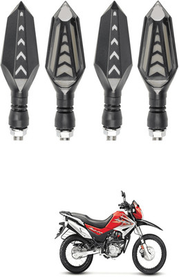 LOVMOTO Front, Rear LED Indicator Light for Hero Ignitor(Yellow)