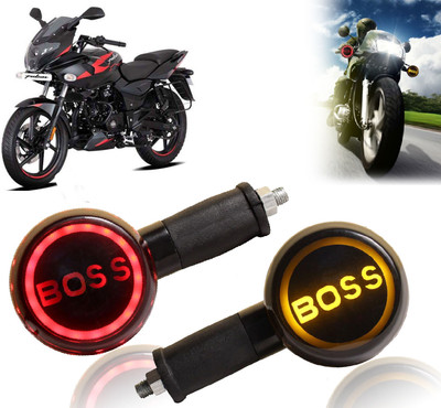 AUTO PEARL Side LED Indicator Light for Bajaj Pulsar 220(Yellow, Red)