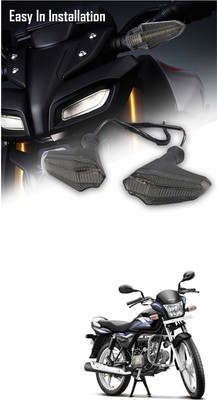 Lovmoto Side LED Indicator Light for Hero Splendor Pro(Amber)