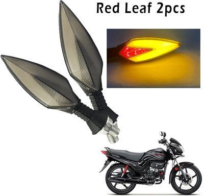 Generox Front, Rear, Side LED Indicator Light for Hero Passion Pro(Red, Yellow)