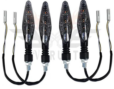 SR Online Side, Front, Rear LED Indicator Light for Universal For Bike Avenger Street, CD deluxe, CD Dawn(Yellow)