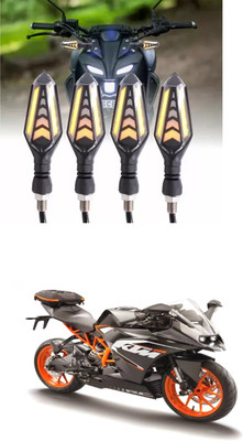 PRTEK Rear LED Indicator Light for KTM RC 200(Blue)