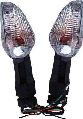 BIKEBLOOM Side, Rear, Front Incandescent Indicator Light for Honda Shine 125(Yellow)