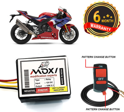 AUTO PEARL Front, Rear Flasher Indicator Light for Honda CBR