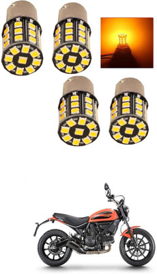 LOVMOTO Front, Rear LED Indicator Light for Mahindra Rodeo RZ(Multicolor)