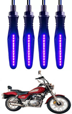 E-Shoppe Front, Rear, Side LED Indicator Light for Yamaha Enticer(Blue)