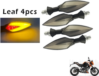 Generox Front, Rear LED Indicator Light for KTM Duke 190(Red, Yellow)