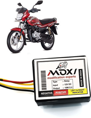 AUTO PEARL Front, Rear Flasher Indicator Light for Bajaj Platina 100