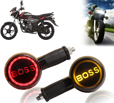 AUTO PEARL Side LED Indicator Light for Bajaj Discover(Yellow, Red)