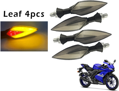 Generox Front, Rear LED Indicator Light for Yamaha YZF R15(Red, Yellow)