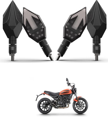PRTEK Front, Rear LED Indicator Light for Mahindra Rodeo RZ(Multicolor)