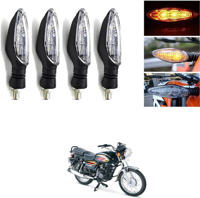 LOVMOTO Front, Rear LED Indicator Light for TVS Max 4R(Multicolor)