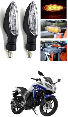GONAMA Front, Rear LED Indicator Light for Yamaha Fazer(Multicolor)