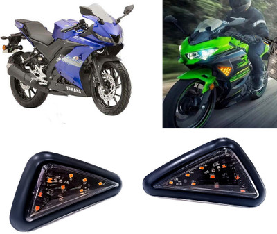 AUTO PEARL Side LED Indicator Light for Yamaha R15(Yellow)