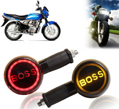 AUTO PEARL Side LED Indicator Light for Bajaj(Yellow, Red)