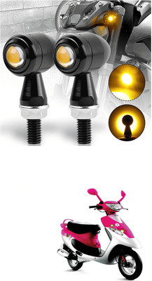 LOVMOTO Front, Rear LED Indicator Light for Yamaha Saluto(Yellow)