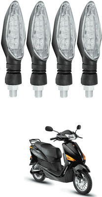 LOVMOTO Front, Rear LED Indicator Light for Royal Enfield Electra Twin Spark(Yellow)
