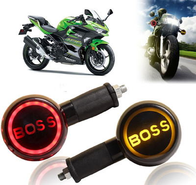 AUTO PEARL Side LED Indicator Light for Kawasaki Ninja(Yellow, Red)