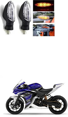 PRTEK Front, Rear LED Indicator Light for Universal For Bike(Multicolor)