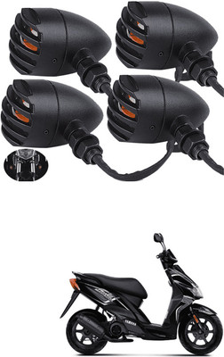 LOVMOTO Front, Rear LED Indicator Light for TVS Jive(Yellow)