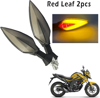 Generox Front, Rear, Side LED Indicator Light for Honda CB(Red, Yellow)