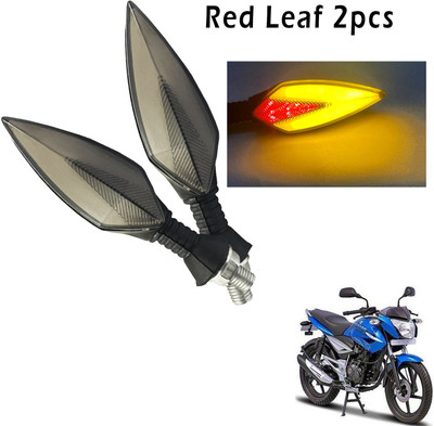 Generox Front, Rear, Side LED Indicator Light for Bajaj XCD 135cc(Red, Yellow)