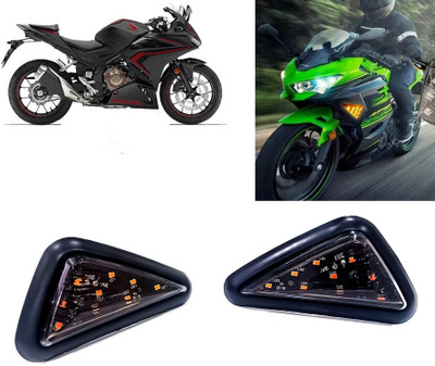 AUTO PEARL Side LED Indicator Light for Honda CBR(Yellow)