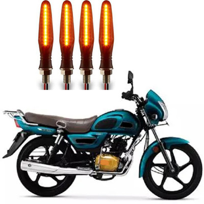 MOTORMANIA Front, Rear, Side LED Indicator Light for NA(Yellow)