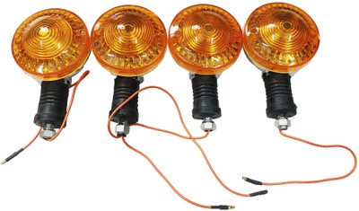 My Earth Store Rear Halogen Indicator Light for Yamaha RX-100, RX-135, RXZ(Orange)