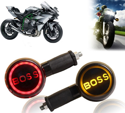 AUTO PEARL Side LED Indicator Light for Kawasaki Ninja(Yellow, Red)