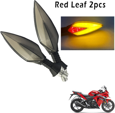 Generox Front, Rear, Side LED Indicator Light for Honda CBR 250R(Red, Yellow)