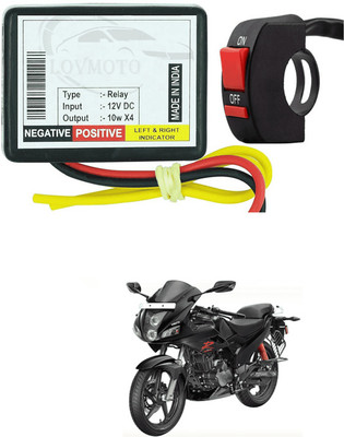LOVMOTO Front, Rear LED Indicator Light for TVS Jupiter(Yellow)