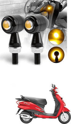 GONAMA Front, Rear LED Indicator Light for TVS Max 4R(Yellow)