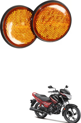 E-Shoppe Front, Rear, Side LED Indicator Light for Hero Universal For Bike(Yellow)