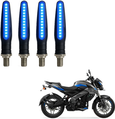 JMA TRADING Front, Rear LED Indicator Light for Bajaj Universal For Bike(Blue)