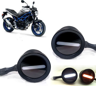 AUTO PEARL Front LED Indicator Light for Suzuki(White, Yellow)