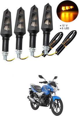 LOVMOTO Front, Rear LED Indicator Light for Bajaj Discover 125 DTS-i(Multicolor)