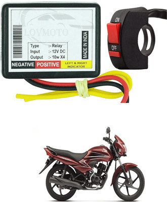 LOVMOTO Front, Rear LED Indicator Light for Honda Dream Neo(Yellow)