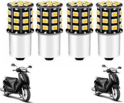 ABB Front, Side LED Indicator Light for Universal For Bike Universal For Bike(Yellow)