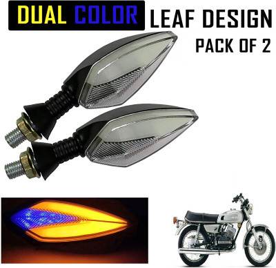 Shopland Front, Rear LED Indicator Light for Yamaha RX-100(Amber, Blue)