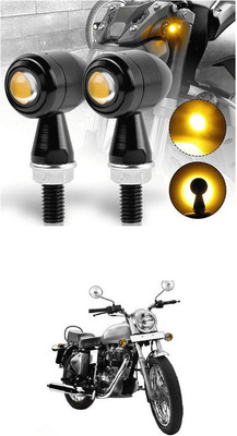 GONAMA Front, Rear LED Indicator Light for Royal Enfield 500(Yellow)