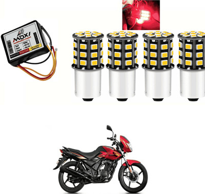 PRTEK Front, Side LED Indicator Light for Yamaha Fazer(Red)