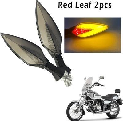 Generox Front, Rear, Side LED Indicator Light for Bajaj Avenger 220(Red, Yellow)
